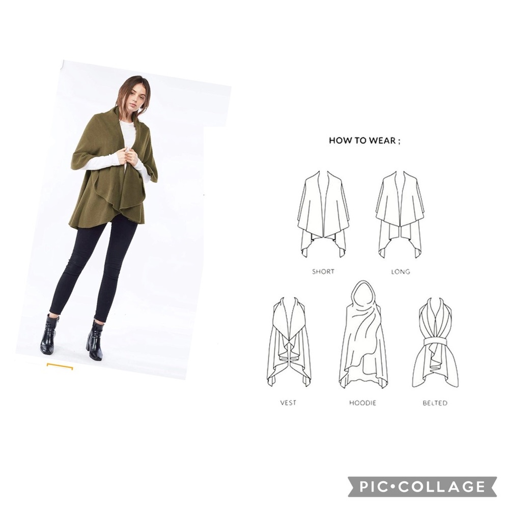 Look by M the Convertible Shawl Vest